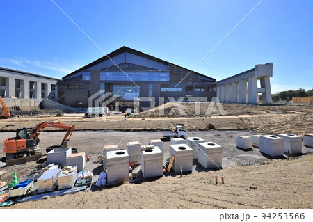 工事中・建築中のボールパーク（北海道北広島市） 94253566
