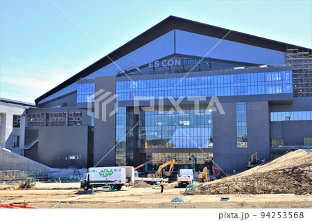 工事中・建築中のボールパーク（北海道北広島市） 94253568