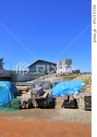 工事中・建築中のボールパーク（北海道北広島市） 94253706