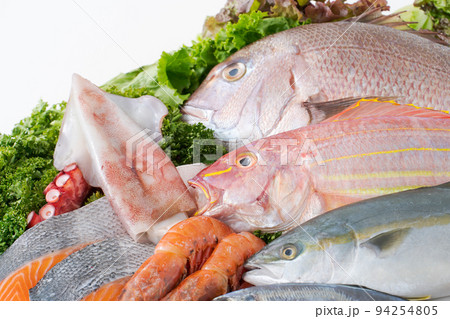 魚介類の盛り合わせ　 94254805
