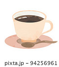 ピンクのカップに入ったコーヒー 94256961