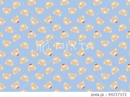くまのシームレスパターン 94257372