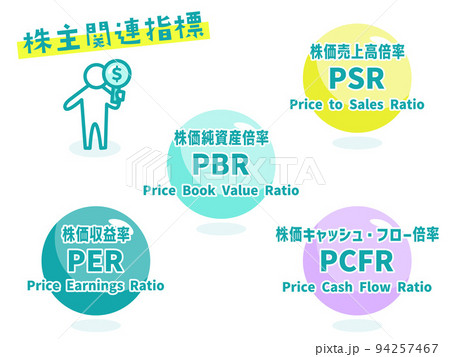 財務会計のイラストアイコン 94257467