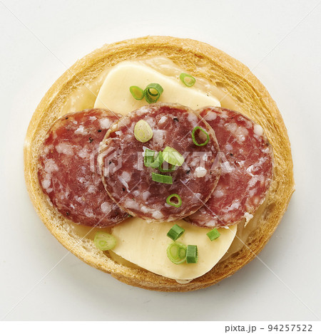 サンドイッチ 食パン おやつ 94257522