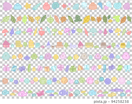 colorful decorative lines 94258238