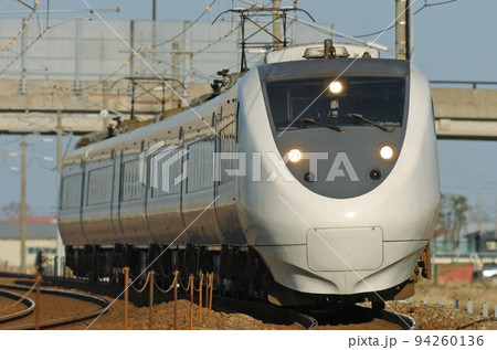 北陸本線　加賀笠間ー美川　JR西日本　681系　W01編成（金沢）　はくたか 94260136