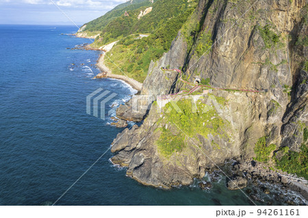 小樽 オタモイ海岸を空撮 小樽 オタモイ海岸を空撮 94261161