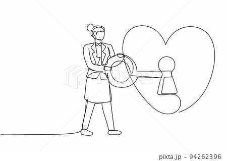 Single continuous line drawing of Las Vegas - Stock Illustration  [70176344] - PIXTA