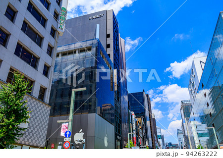 【東京の都市風景】銀座周辺の都市風景 94263222