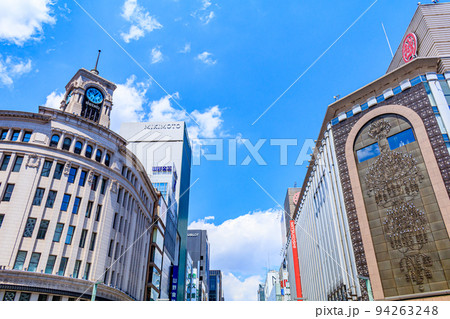 【東京の都市風景】銀座周辺の都市風景 94263248