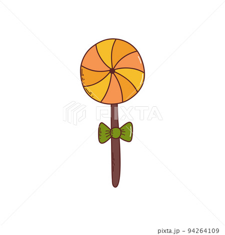 Halloween sweet. Halloween elements. Trick or treat concept. Vector illustration in hand drawn style 94264109