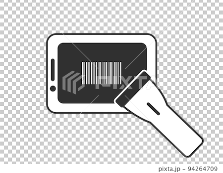 Tablet barcode - Stock Illustration [94264709] - PIXTA