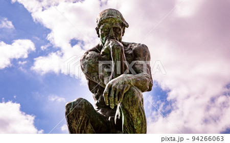 in the gardens of the Rodin musem, Paris, France 94266063