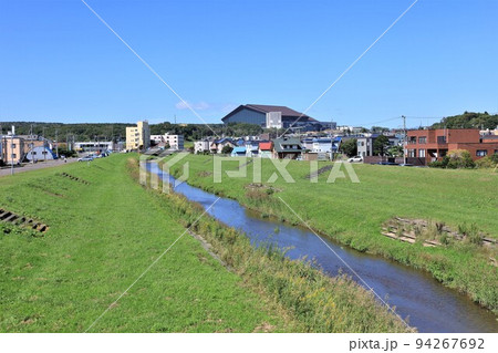 輪厚川とボールパーク（北海道北広島市） 94267692