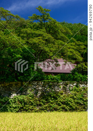 古関町　永泰寺　山村の風景 94269790