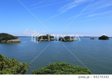 利府「馬の背」から日本三景 松島湾を望む 94270392