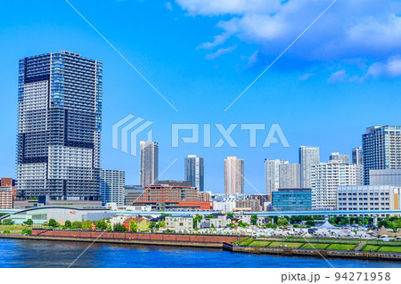 【東京の都市風景】豊洲周辺の都市風景 94271958