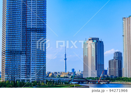 【東京の都市風景】豊洲周辺の都市風景 94271966