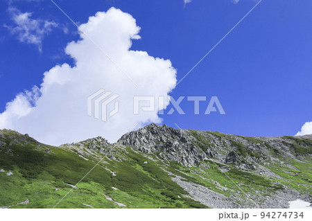 入道雲・夏山のイメージ 登山 入道雲・夏山のイメージ 登山 94274734