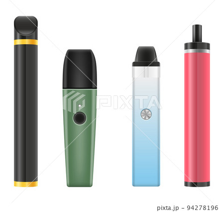 electronic cigarette device smoke vaporizer vector illustration electronic cigarette device smoke vaporizer vector illustration 94278196