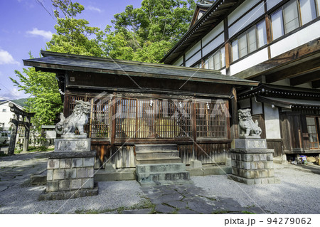 上諏訪 八劔神社 神楽殿 長野県諏訪市 上諏訪 八劔神社 神楽殿 長野県諏訪市 94279062