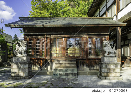 上諏訪 八劔神社 神楽殿 長野県諏訪市 上諏訪 八劔神社 神楽殿 長野県諏訪市 94279063