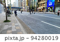 コロナで人通りの少ない貴重な銀座歩行者天国 94280019
