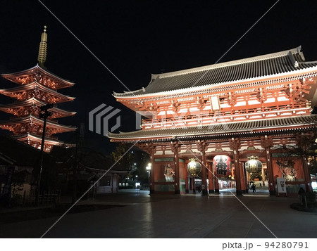 夜の浅草 夜の浅草 94280791