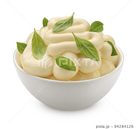 Mayonnaise isolated on white background 94284126