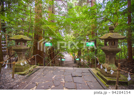 宮崎県　 高千穂神社の風景 94284154
