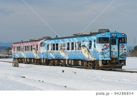 城端線 越中山田ー城端 JR西日本 キハ40-2135+キハ40-2136(富山) 城端線 越中山田ー城端 JR西日本 キハ40-2135+キハ40-2136(富山) 94286854