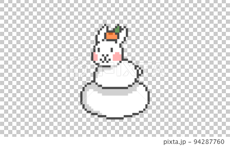 2023年新年賀卡材料：點兔Kagami mochi 94287760
