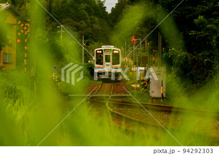 静岡県周智郡森町一宮　天竜浜名湖鉄道と沿線の風景 94292303