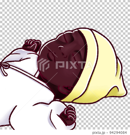 寶寶睡得很安穩 寶寶睡得很安穩 94294084