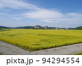 月岡温泉・温泉街の遠景（新潟県新発田市, 2022年9月撮影） 94294554
