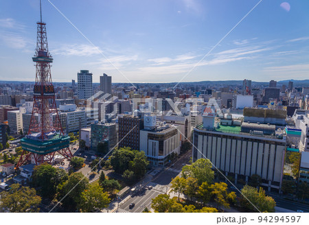 札幌 テレビ塔 都市風景 オリンピックマラソン 札幌 テレビ塔 都市風景 オリンピックマラソン 94294597