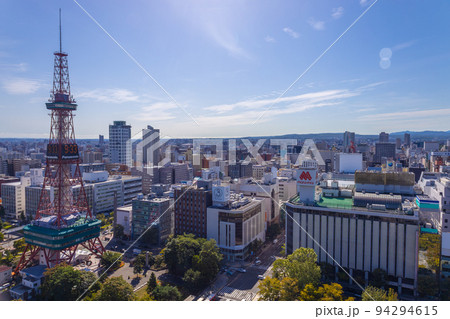 札幌 テレビ塔 都市風景 オリンピックマラソン 札幌 テレビ塔 都市風景 オリンピックマラソン 94294615
