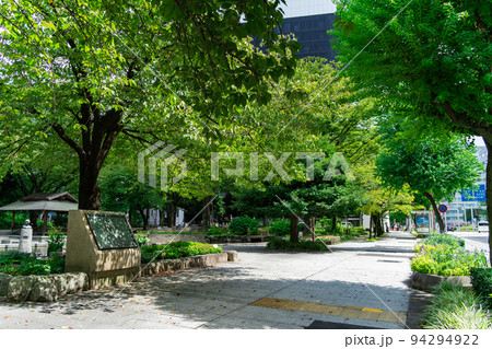 名古屋・伏見・中区錦一丁目・都市風景　下園公園 94294922