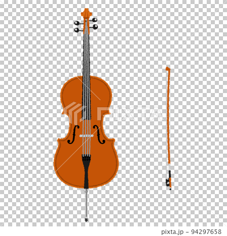 チェロのイラスト 94297658