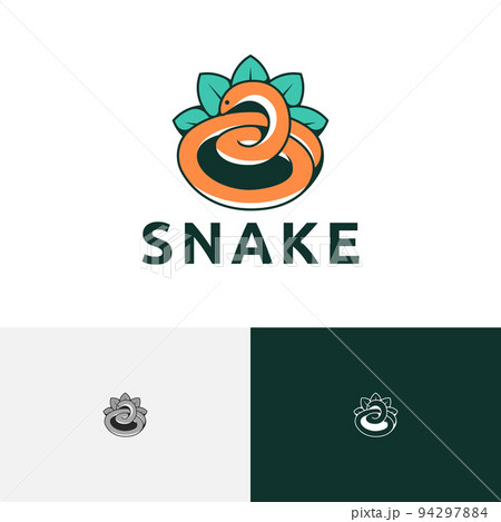 Snake Wild Dangerous Animal Jungle Wildlife Logo 94297884