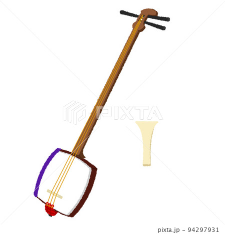 三味線のイラスト 94297931