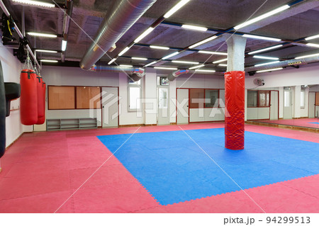 Image of sporty gym for boxing indoors. 94299513