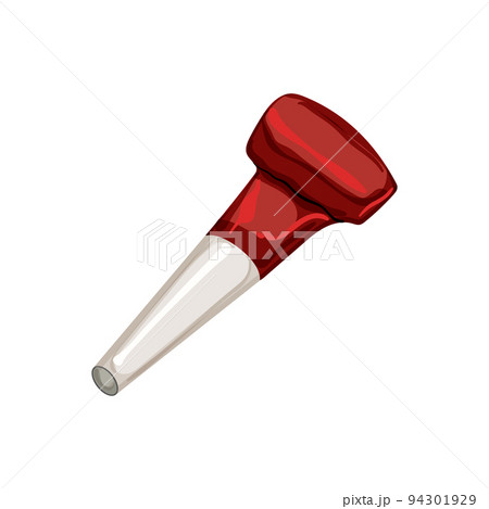 holiday party whistle cartoon vector illustration holiday party whistle cartoon vector illustration 94301929