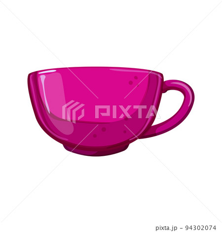tea cup ceramic cartoon vector illustration tea cup ceramic cartoon vector illustration 94302074