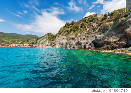 Coast and Sea of Monterosso al Mare Village - Cinque Terre Liguria Italy 94304710