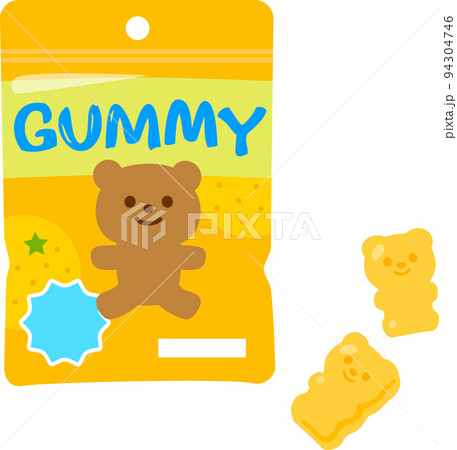 袋入りのグミキャンディ 94304746