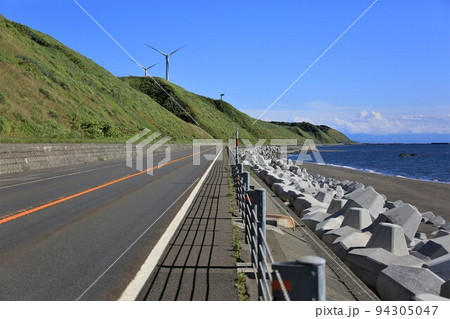 日本海オロロンライン（北海道苫前町） 94305047