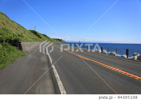 日本海オロロンライン(北海道苫前町) 日本海オロロンライン(北海道苫前町) 94305108