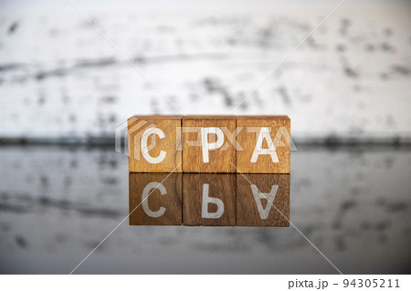 ビジネスイメージ(マーケティング用語編)ブロック文字CPA ビジネスイメージ(マーケティング用語編)ブロック文字CPA 94305211