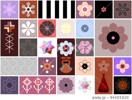 Flowers Seamless Vector Background Flowers Seamless Vector Background 94305920